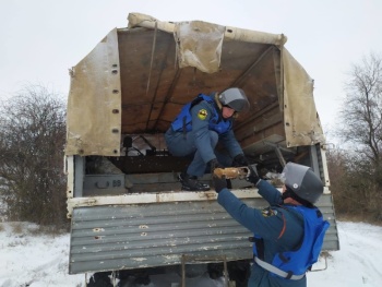 Новости » Общество: В районе Заветного нашли боеприпасы времен ВОВ