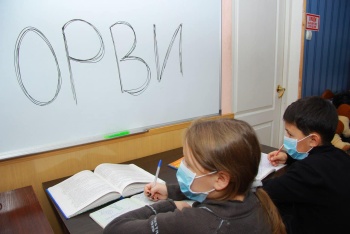 В школах Крыма семь классов закрыли на карантин из-за ОРВИ и гриппа