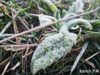 В Крыму вновь прогнозируют заморозки в некоторых районах