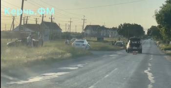 В деревне Войково под Керчью произошло ДТП