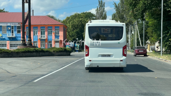 Новая разметка в Керчи: краски хватило только на полоску