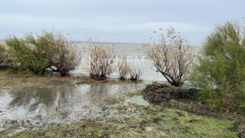 Набережная Керчи уходит под воду