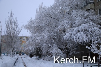 В Крым идёт похолодание до -13°