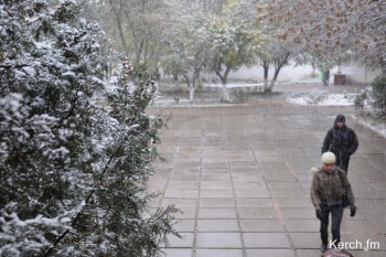 В ночь на среду в Крыму ударят морозы ниже климатической нормы
