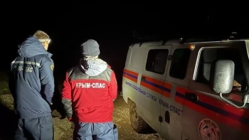 В Крыму группа туристов застряла в горах