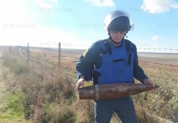 В Ленинском районе обезвредили боеприпасы