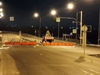 Движение по путепроводу по ШГС в Керчи перекрыли на время ремонта