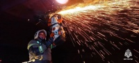 В Крыму во время ремонта загорелось гражданское судно