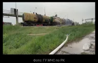 В Крыму при пожаре на нефтебазе под Симферополем погиб человек