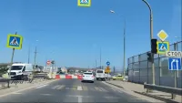 Движение на Нижнем Солнечном в Керчи пустили по дороге-дублеру