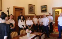 Прокуратура Крыма устроила присягу будущих прокуроров в Юсуповском дворце на ЮБК