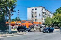 На перекрестке Фурманова -Горького в Керчи произошло серьезное ДТП