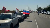 День города в Керчи начался с авто-мотопробега