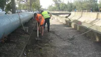 У городской больницы №1 Керчи будет уложен новый тротуар